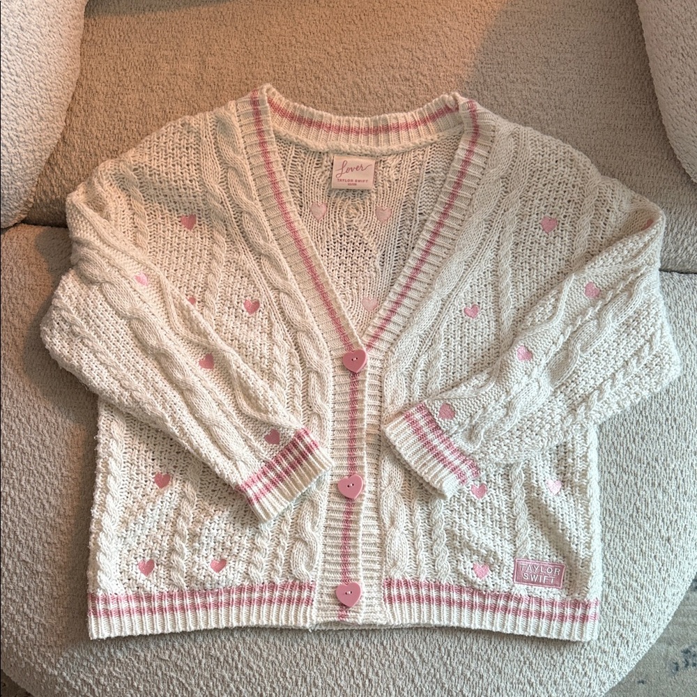 Official Taylor Swift Lover Cardigan - XS/S